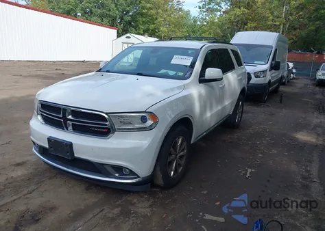 2015 Dodge Durango Limited z USA, uszkodzony, nr VIN 1C4RDJDG6FC177698